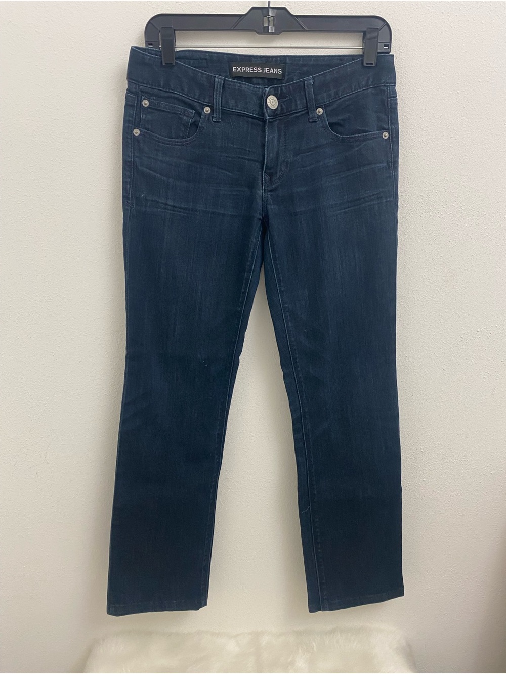 Express Jeans Dark Wash Slim Skinny Denim Size 4